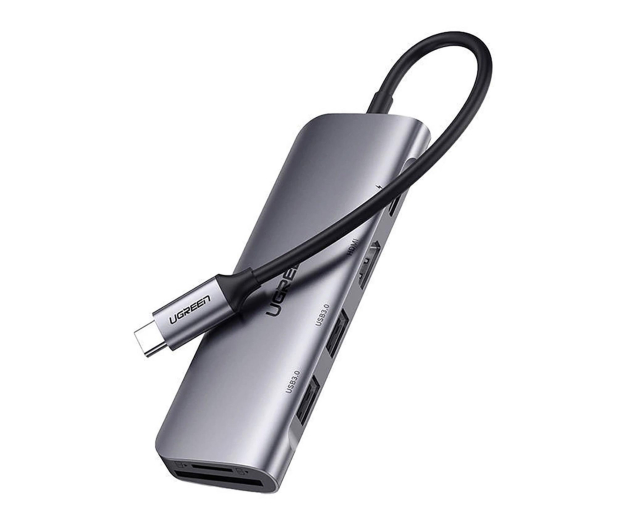 UGREEN Adapter HUB CM195 USB-C do HDMI 2x USB-A 3.0 SD/TF PD - 1488905 - zdjęcie